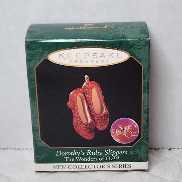 Hallmark Other - Hallmark Keepsake Miniatures 1998 Dorothy's Ruby Slippers The Wizard of Oz Red
